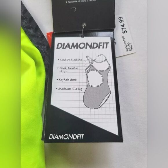 TYR Female Durafast Elite Viper DiamondFit Swimsuit WDVIP7A, Size 34 (M/8) NWT - Picture 13 of 16